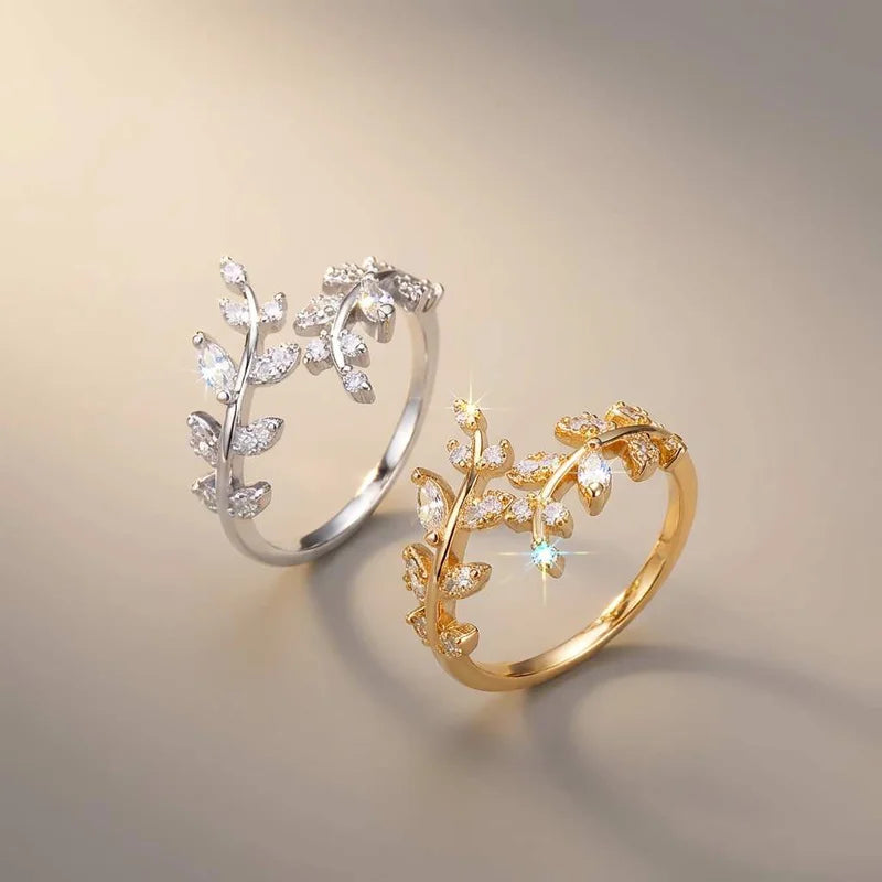 Ring - Sterling "Leaf"