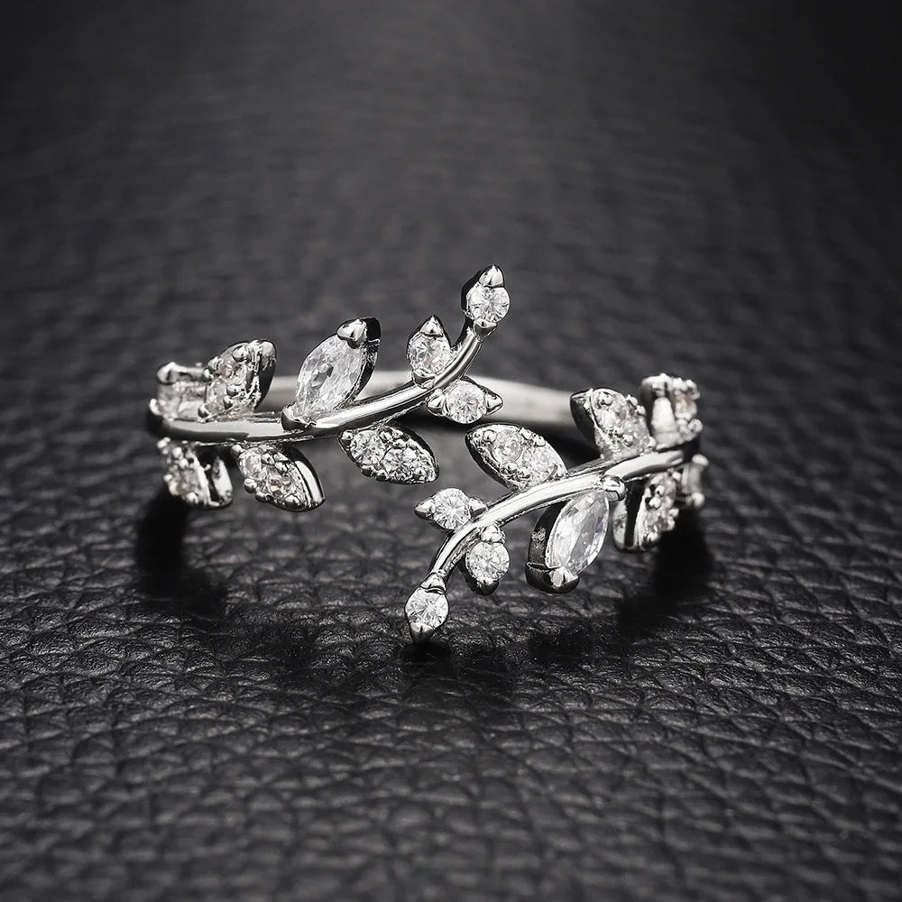 Ring - Sterling "Leaf"
