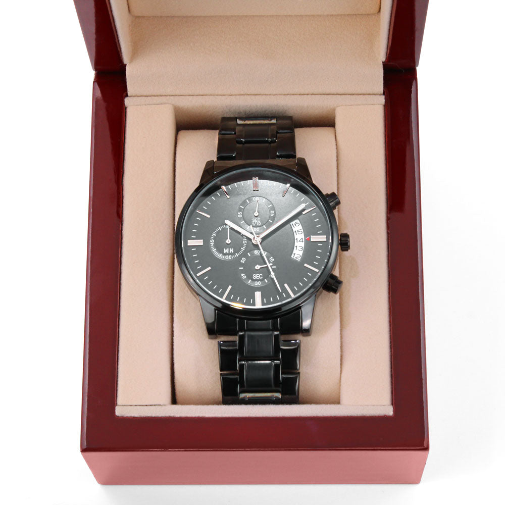 Men's Watch "Dad - You are loved more than words can say"