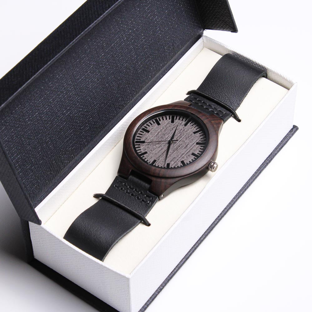 Men's Watch Sandalwood "You Are Loved"
