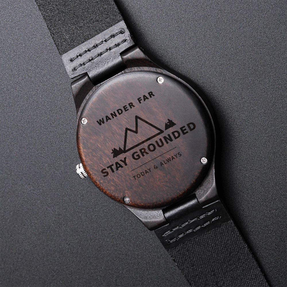 Men's Watch Sandalwood "Wander Far"