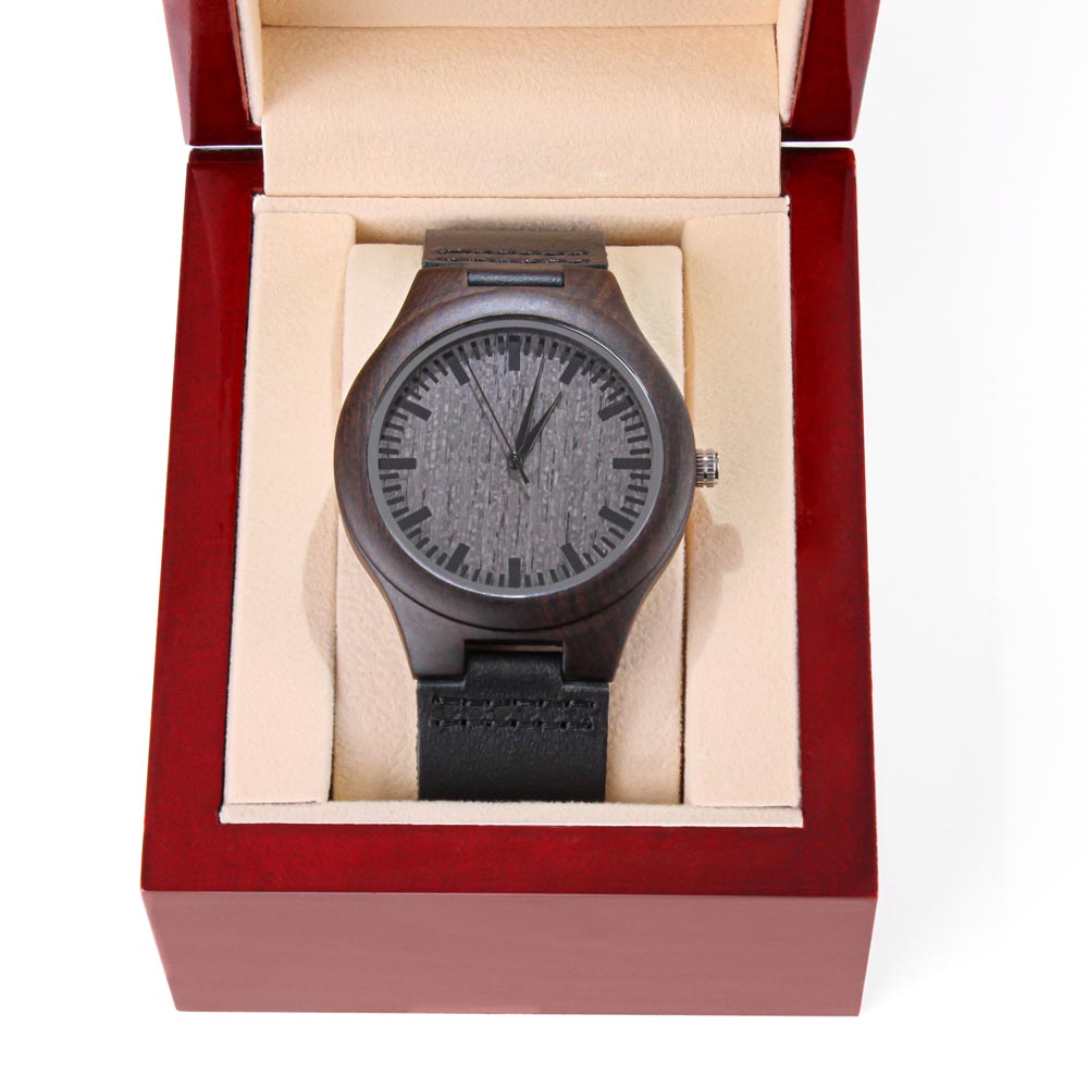 Men's Watch Sandalwood "You Are Loved"