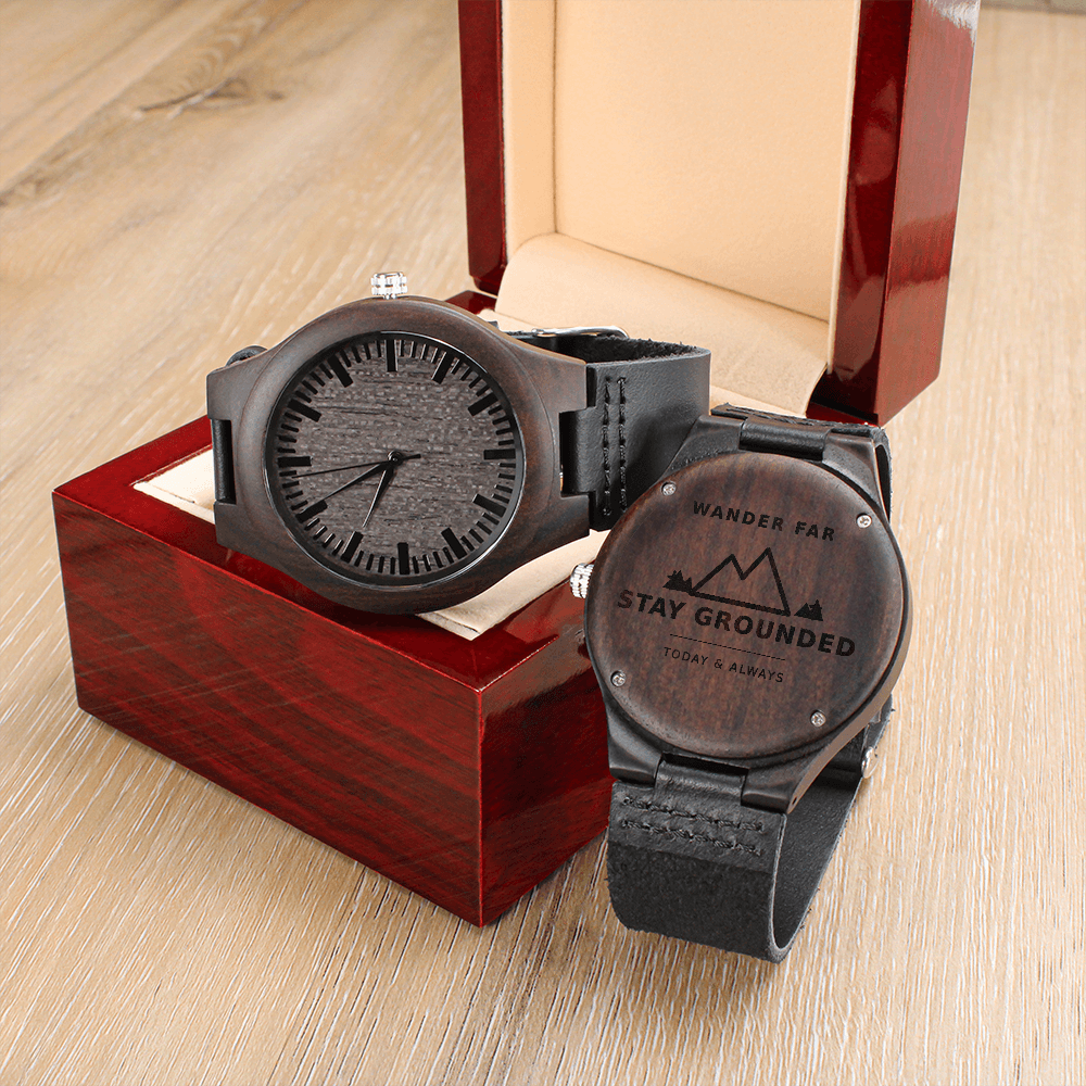 Men's Watch Sandalwood "Wander Far"