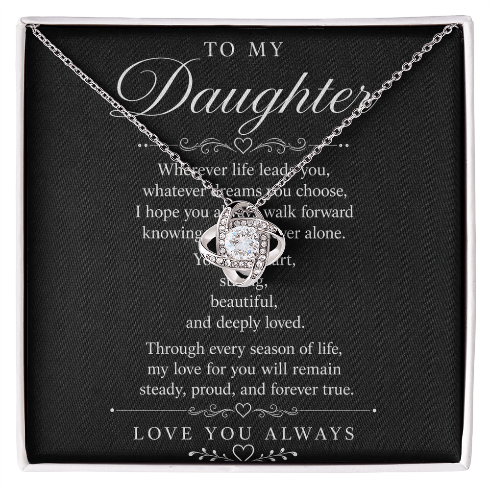 Necklace "To My Daughter"