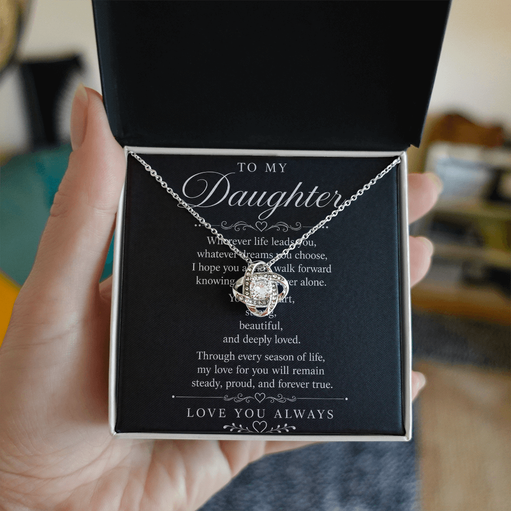 Necklace "To My Daughter"