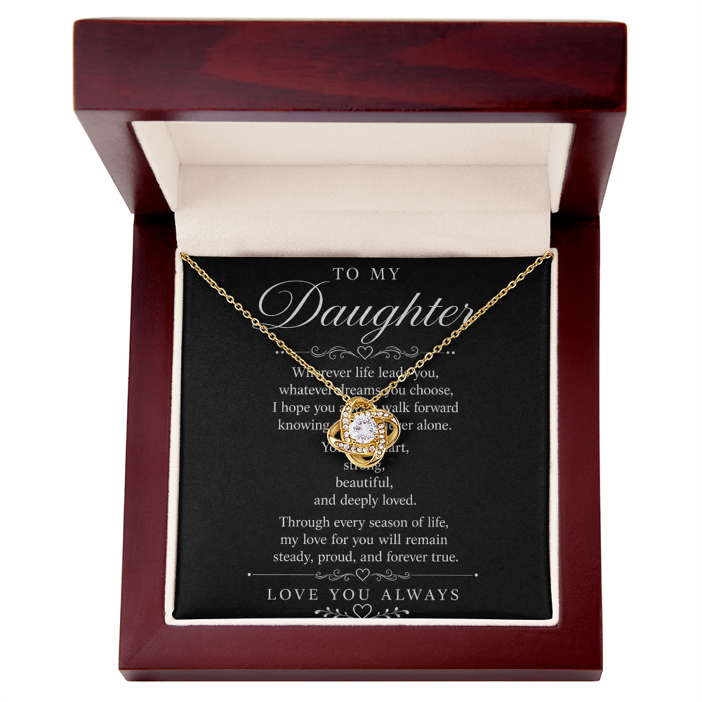 Necklace "To My Daughter"