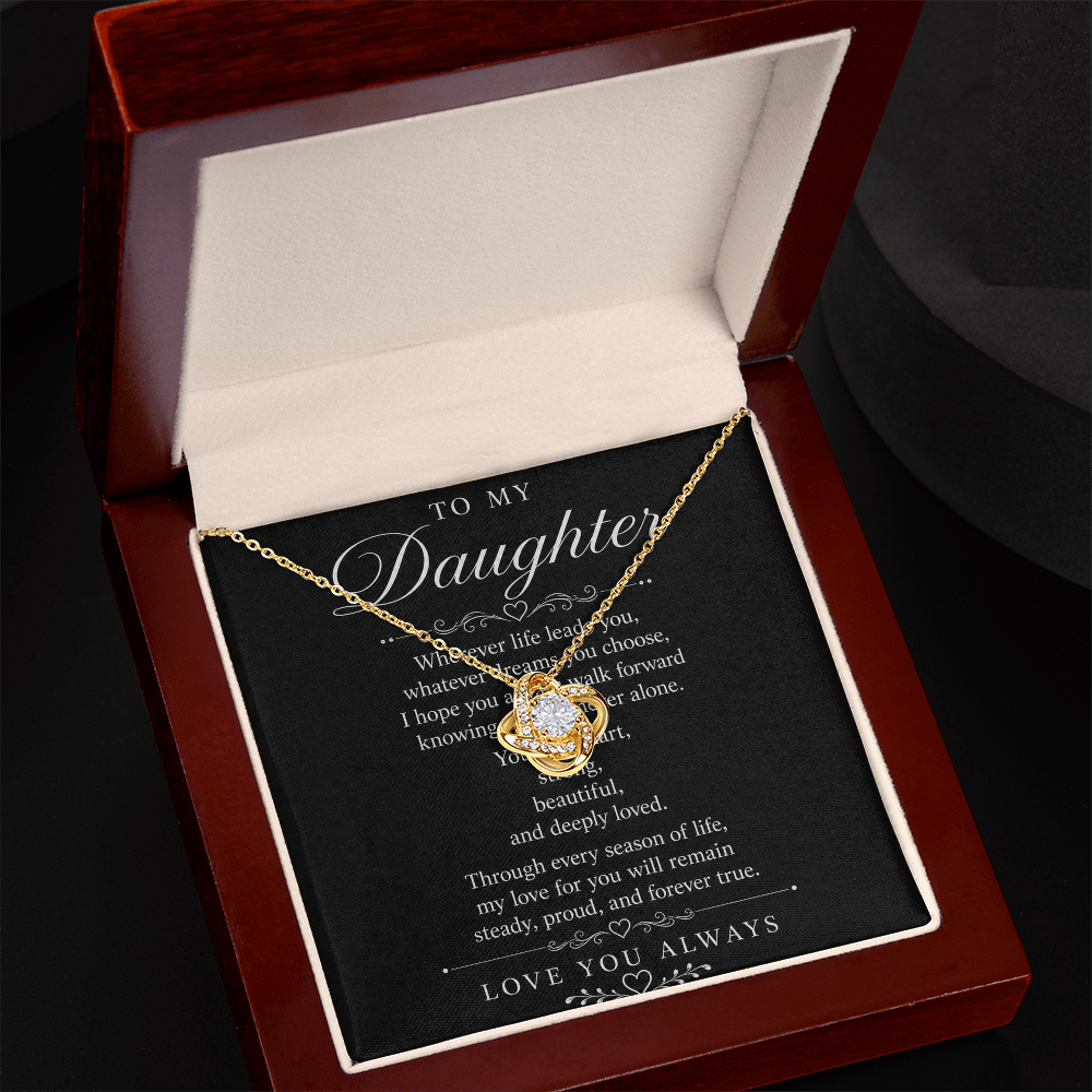 Necklace "To My Daughter"
