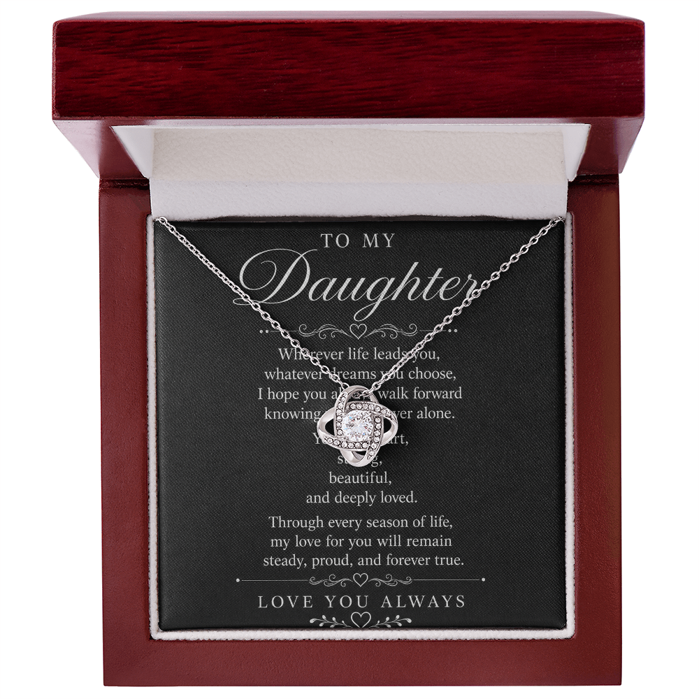 Necklace "To My Daughter"