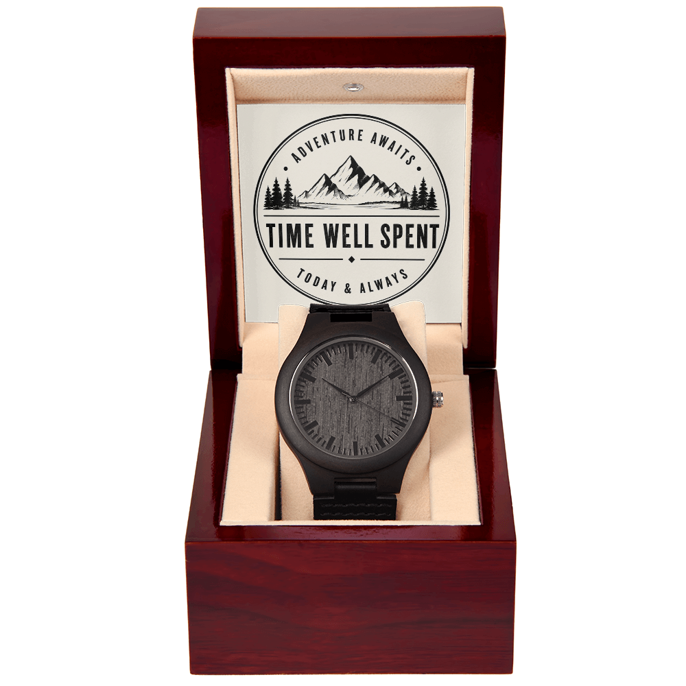 Men's Watch Sandalwood "Time Well Spent"
