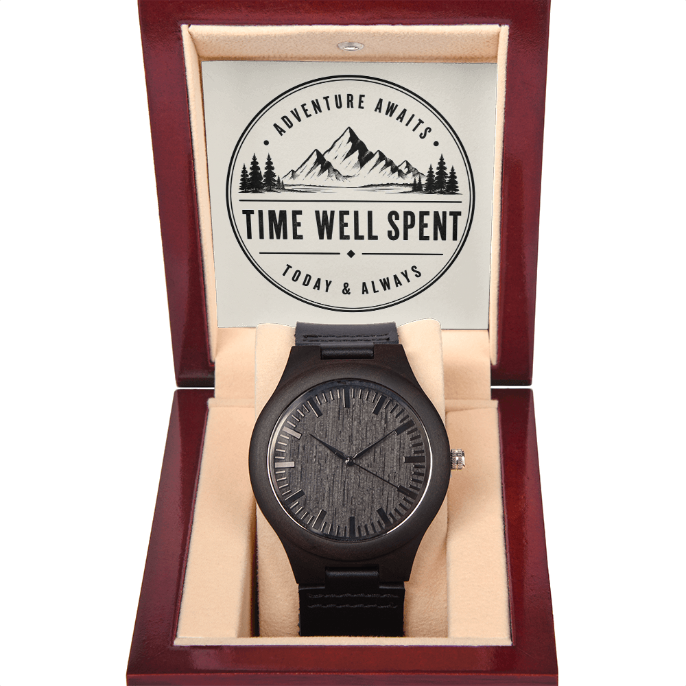 Men's Watch Sandalwood "Time Well Spent"