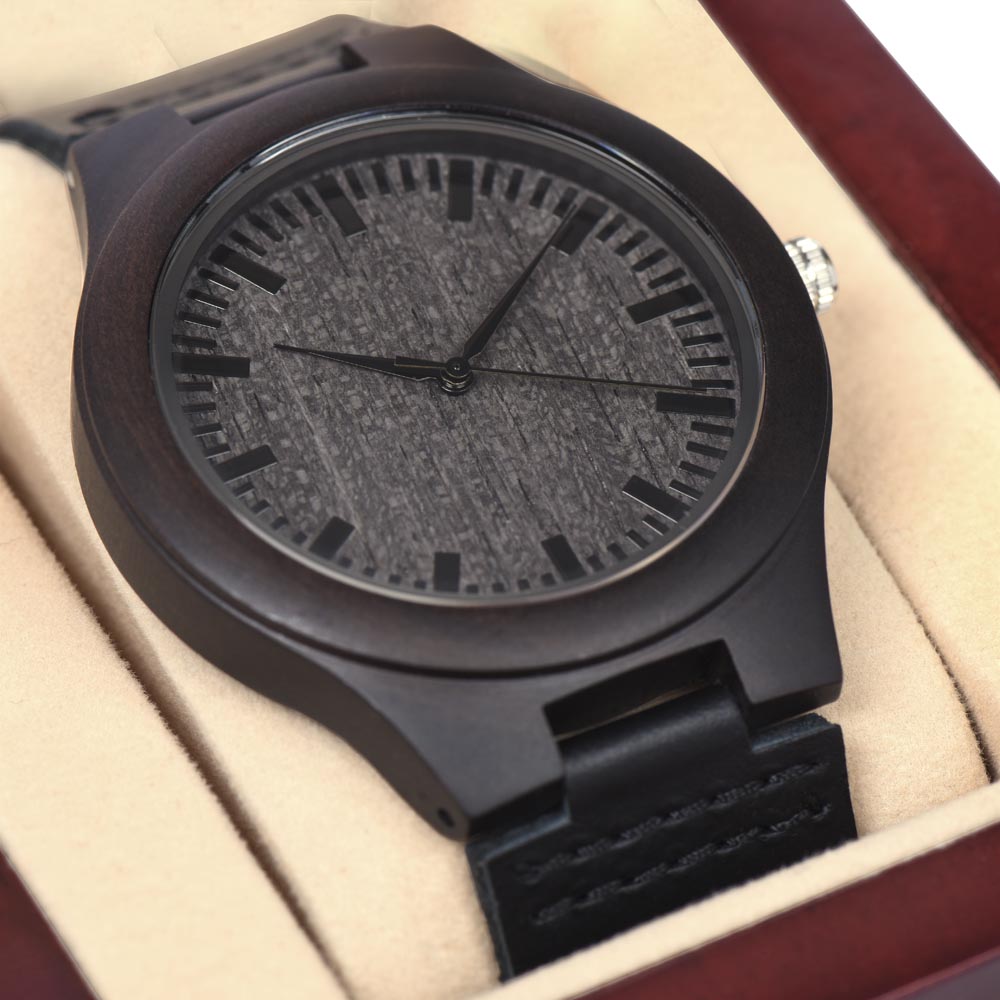 Men's Watch Sandalwood "Time Well Spent"