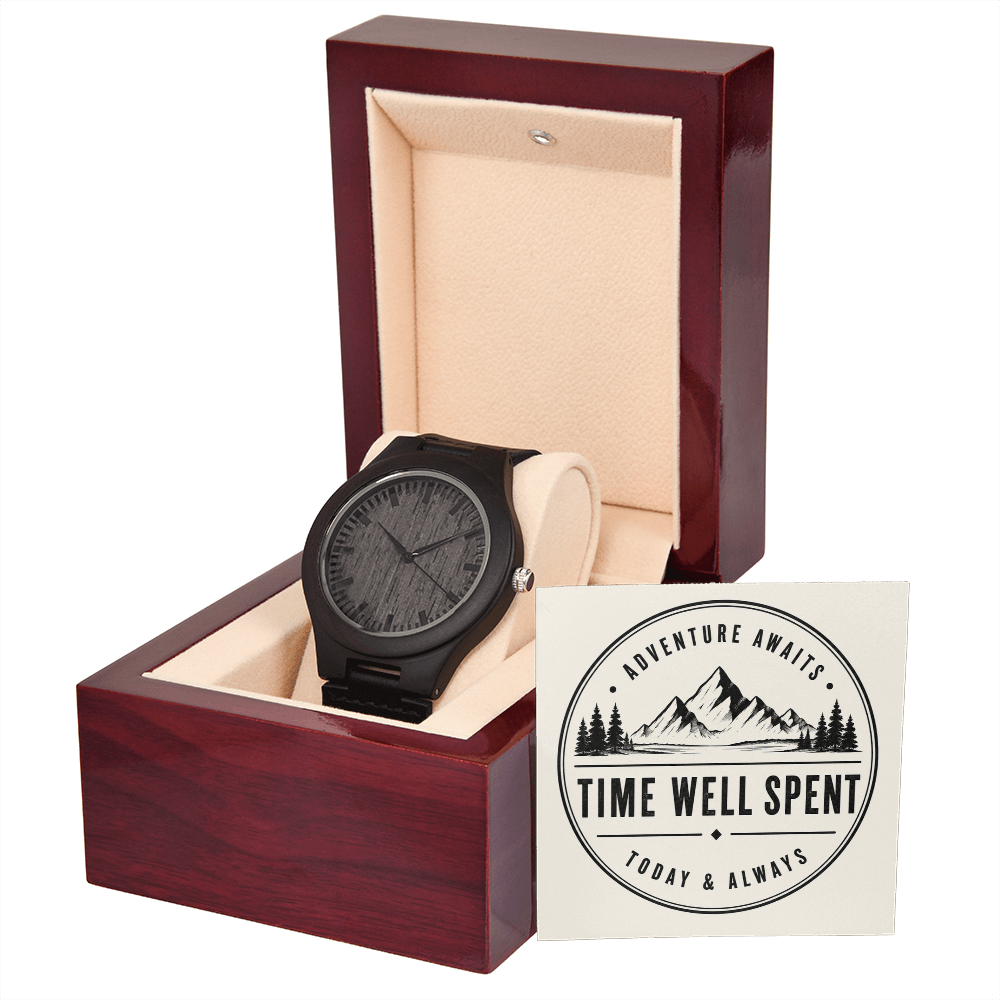 Men's Watch Sandalwood "Time Well Spent"