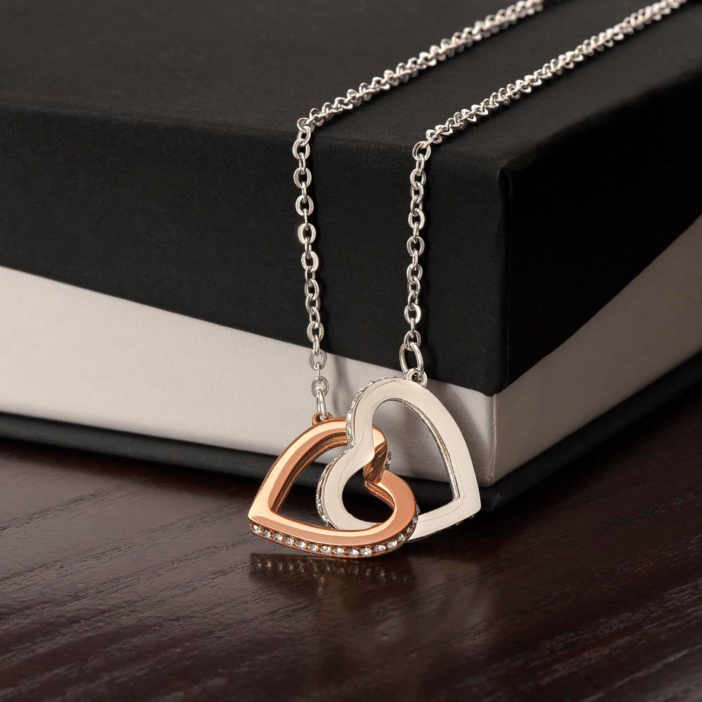 Interlocking Hearts Necklace - No MC
