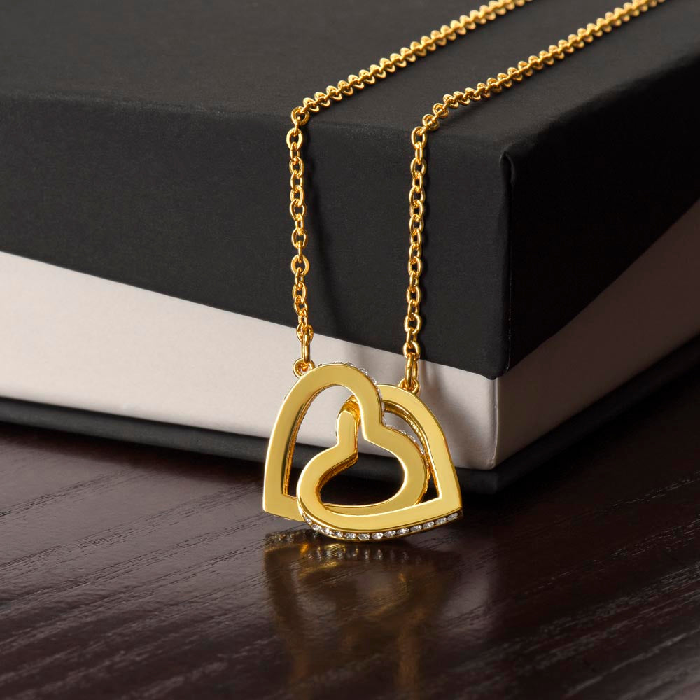 Interlocking Hearts Necklace - No MC