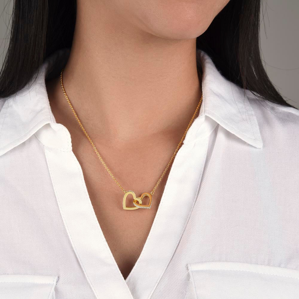 Interlocking Hearts Necklace - No MC