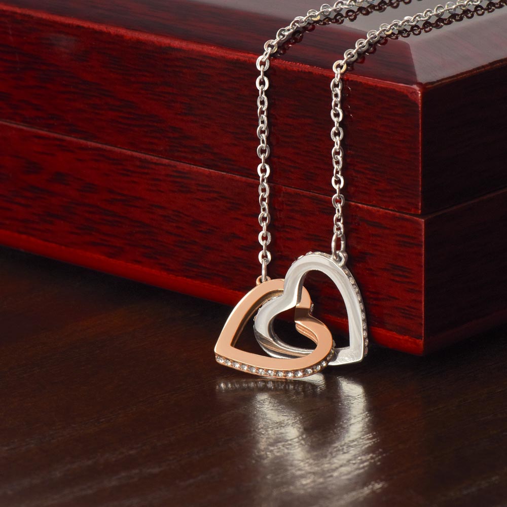 Interlocking Hearts Necklace - No MC