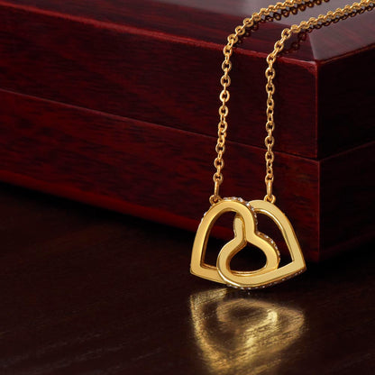 Interlocking Hearts Necklace - No MC