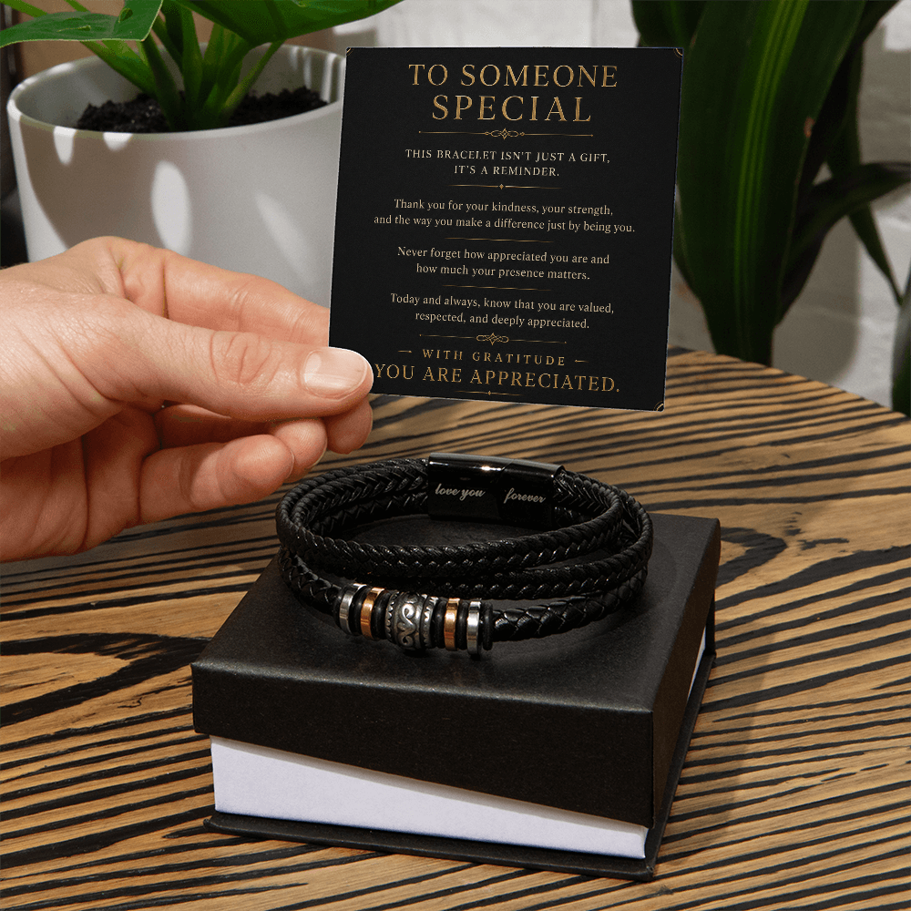 Men's Bracelet "To Someone Special"