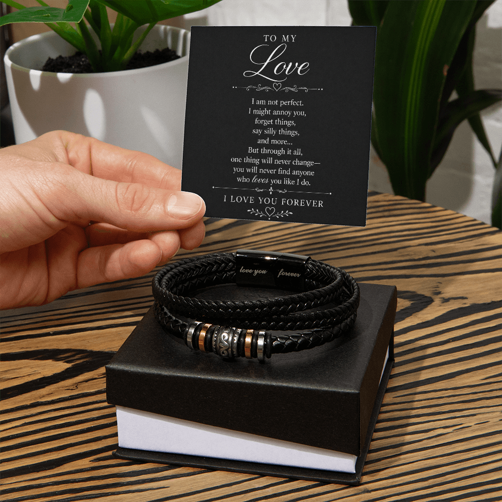 Men's Bracelet "To My Love"