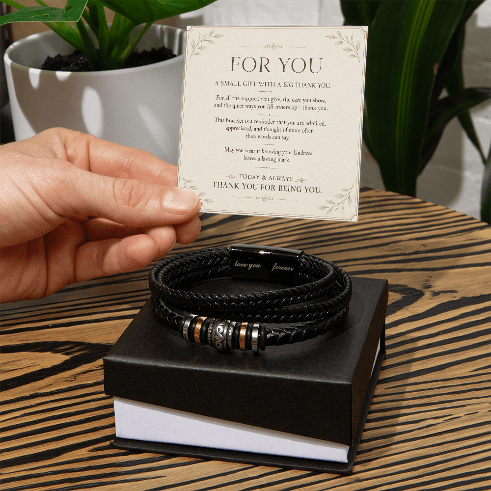 Men's Bracelet "For You"