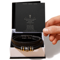Men's Bracelet "Faith - Hope - Love"