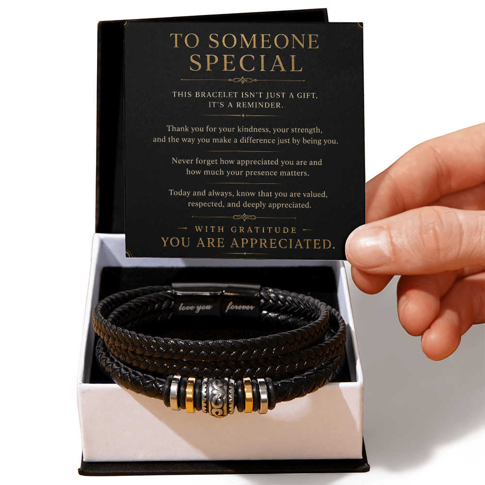 Men's Bracelet "To Someone Special"