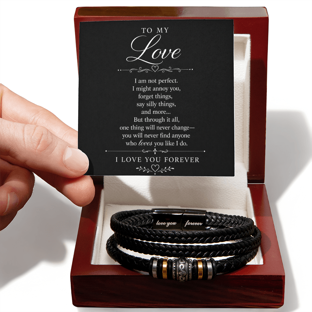 Men's Bracelet "To My Love"