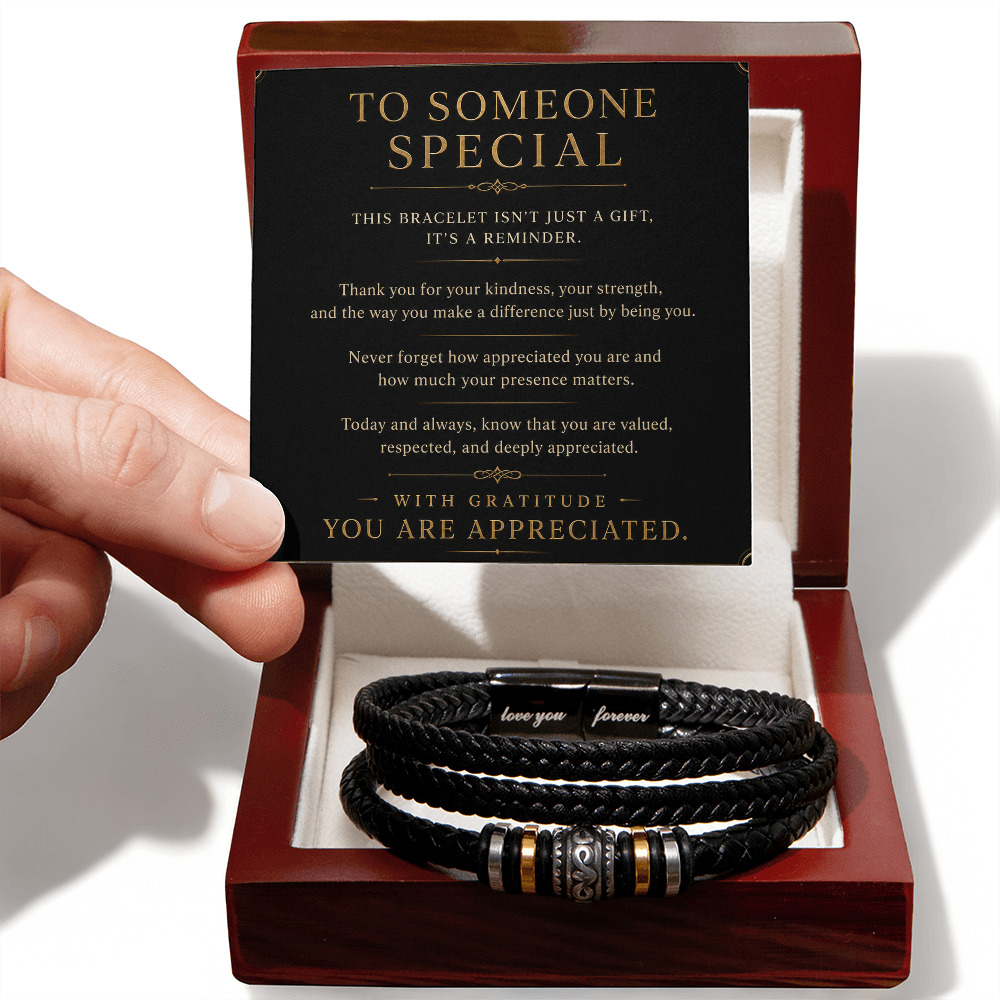 Men's Bracelet "To Someone Special"