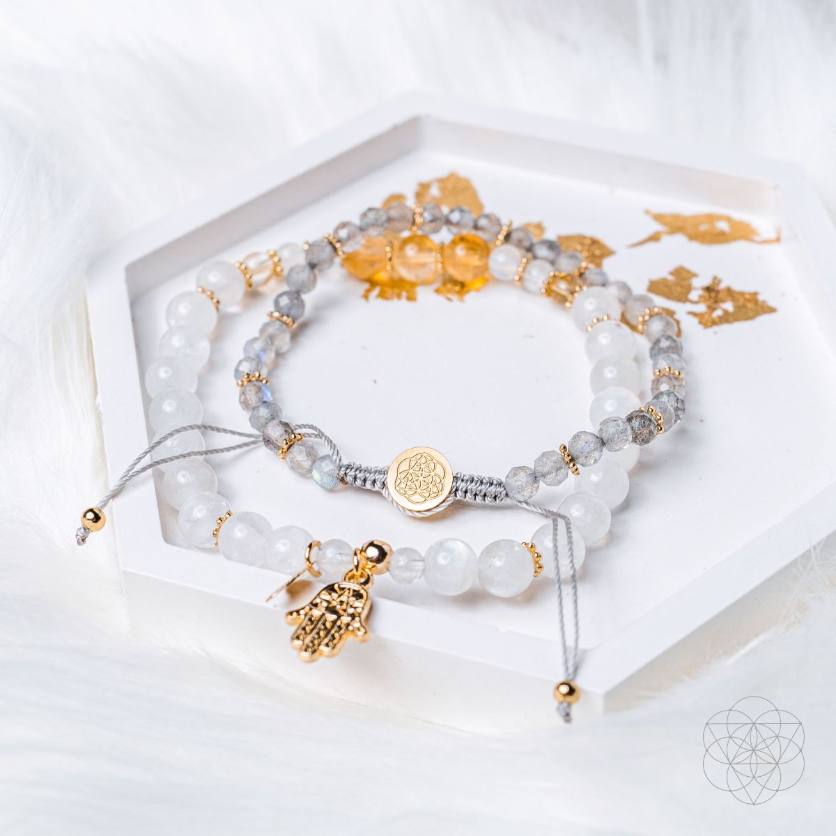 Bracelet "Golden Hand of Fortune"